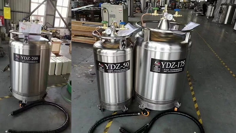 50升175升200升自增压液氮罐发货