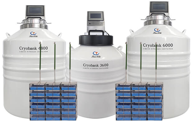 细胞储存液氮罐使用的冻存架是送的吗？
