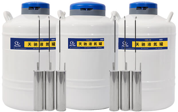 液氮储存罐35升可以存放牛冻精吗?