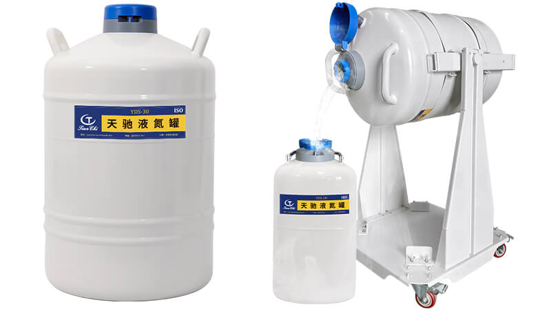 实验室用液氮罐数量多时如何高效补液