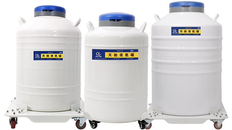 用液氮移动小推车转运容器稳吗