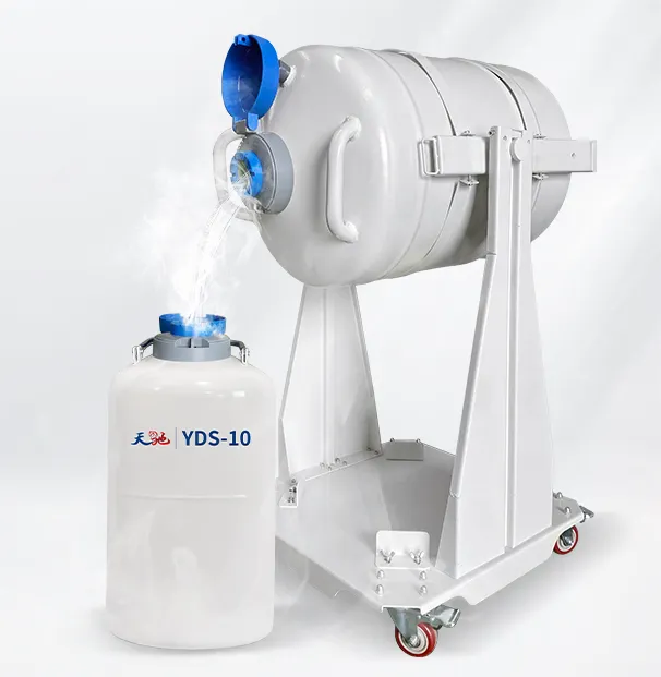 可倾倒液氮罐推车TCQT-A30+