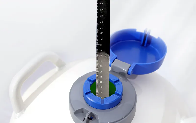 液位尺测液氮罐液位